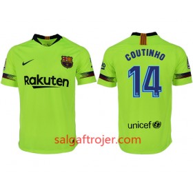 FC Barcelona Fodboldtrøjer COUTINHO 14 Udebanesæt 2018/19 Kort ærmer